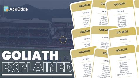 goliath bets - The Goliath Bet Explained + Betting Strategy